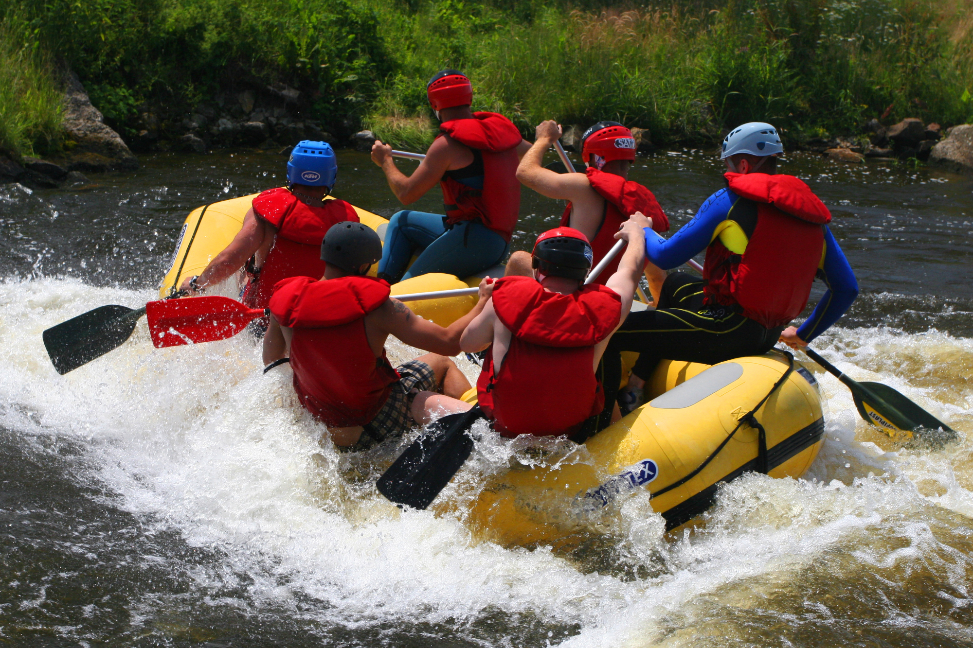 Rafting za konec poletja